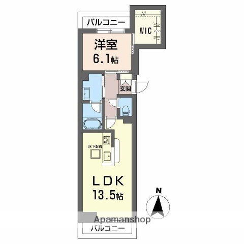 岡山県倉敷市四十瀬 球場前駅 1LDK マンション 賃貸物件詳細