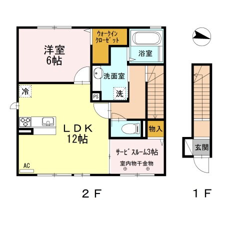岡山県総社市真壁 総社駅 1SLDK アパート 賃貸物件詳細