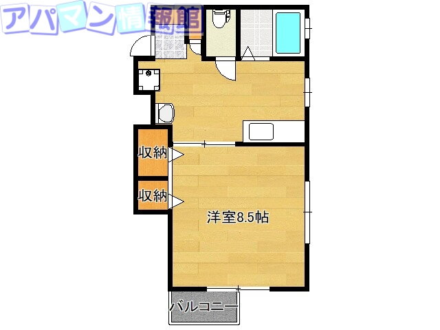新潟県新潟市中央区米山５ 1K アパート 賃貸物件詳細