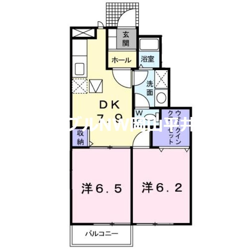 岡山県瀬戸内市長船町土師 長船駅 2DK アパート 賃貸物件詳細