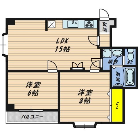 大阪府大阪市鶴見区今津南１ 放出駅 2LDK マンション 賃貸物件詳細