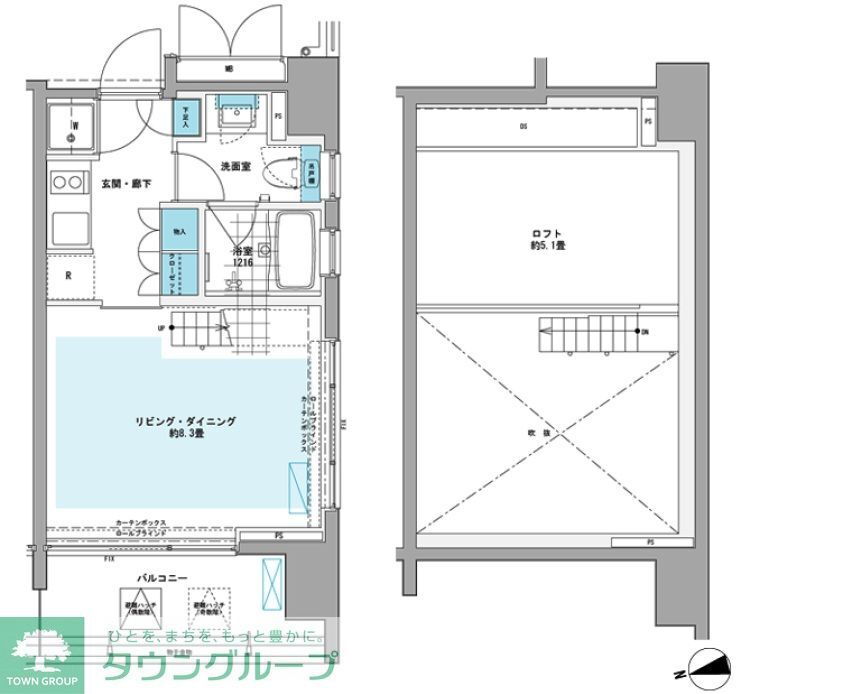 プライムアーバン芝浦ＬＯＦＴ 5階 1K 賃貸物件詳細