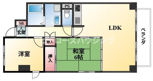 大阪府豊中市箕輪３ 蛍池駅 3LDK マンション 賃貸物件詳細