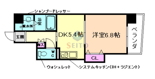 大阪府大阪市淀川区十三東１ 十三駅 1DK マンション 賃貸物件詳細