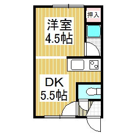 北海道苫小牧市木場町３ 苫小牧駅 1DK アパート 賃貸物件詳細