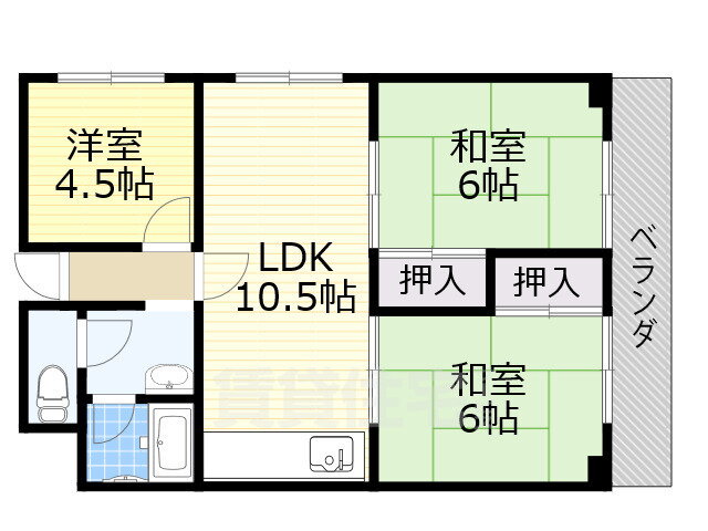 大阪府茨木市中村町 茨木市駅 3LDK マンション 賃貸物件詳細
