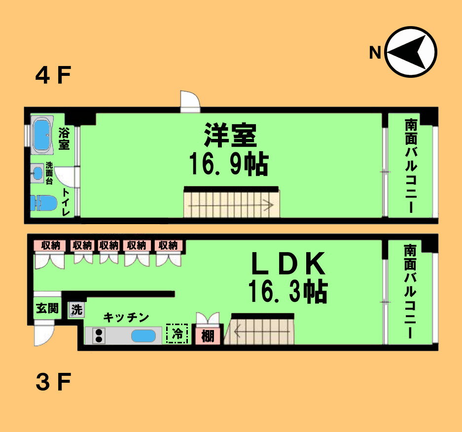 愛知県名古屋市西区上堀越町３ 庄内通駅 1LDK マンション 賃貸物件詳細