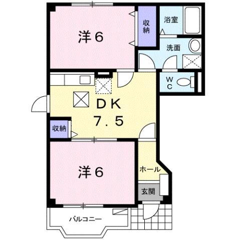 広島県福山市津之郷町大字津之郷 備後赤坂駅 2DK アパート 賃貸物件詳細