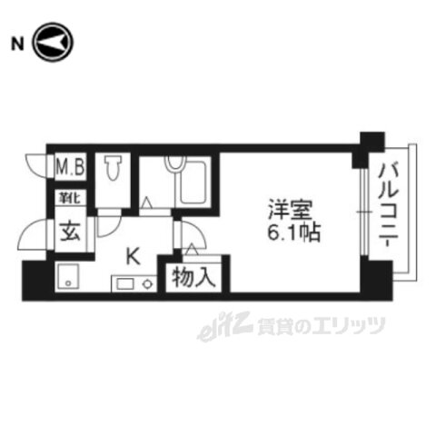 京都府京都市下京区玉津島町 四条駅 1K マンション 賃貸物件詳細
