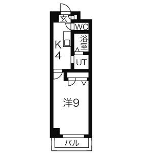 岐阜県岐阜市折立 岐阜駅 1K マンション 賃貸物件詳細