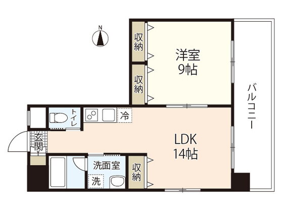 広島県広島市中区十日市町１ 横川駅 1LDK マンション 賃貸物件詳細