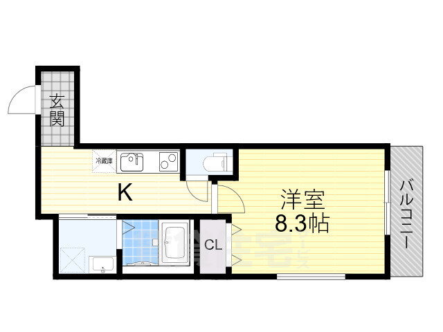 大阪府泉大津市式内町 泉大津駅 1K アパート 賃貸物件詳細