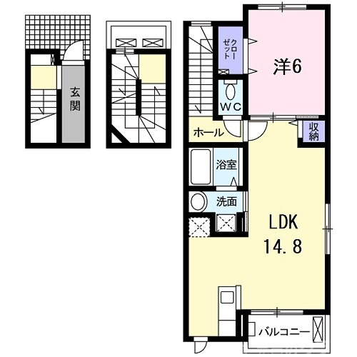 アマルフィ伏見桃山 3階 1LDK 賃貸物件詳細