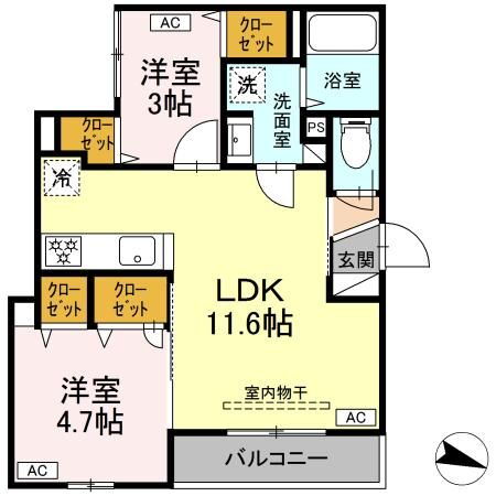 神奈川県横浜市神奈川区西寺尾３ 大口駅 2LDK アパート 賃貸物件詳細