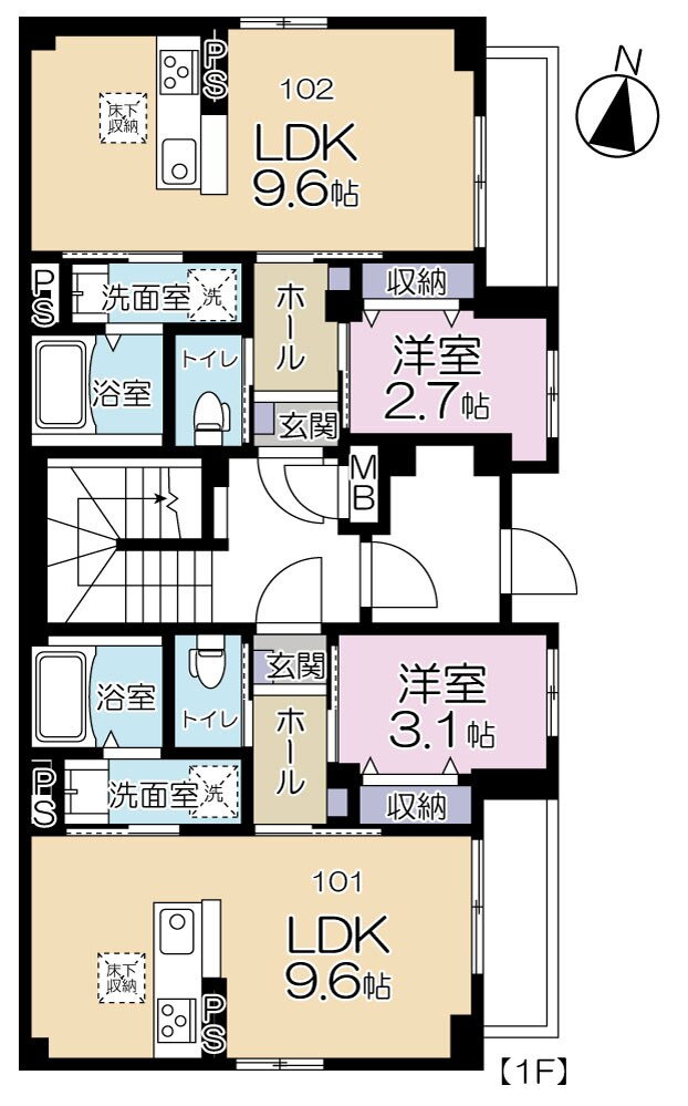 東京都世田谷区松原１ 代田橋駅 1LDK マンション 賃貸物件詳細