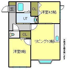 ディアコート 1階 2DK 賃貸物件詳細