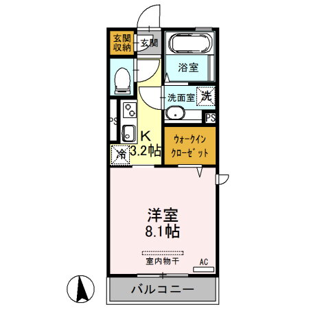 熊本県熊本市東区下江津３ 神水交差点駅 1K アパート 賃貸物件詳細