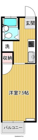 宮城県石巻市中里６ 陸前山下駅 1K アパート 賃貸物件詳細