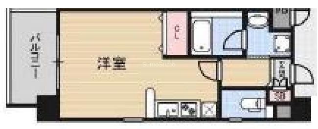 大阪府大阪市中央区上町 谷町六丁目駅 1K マンション 賃貸物件詳細