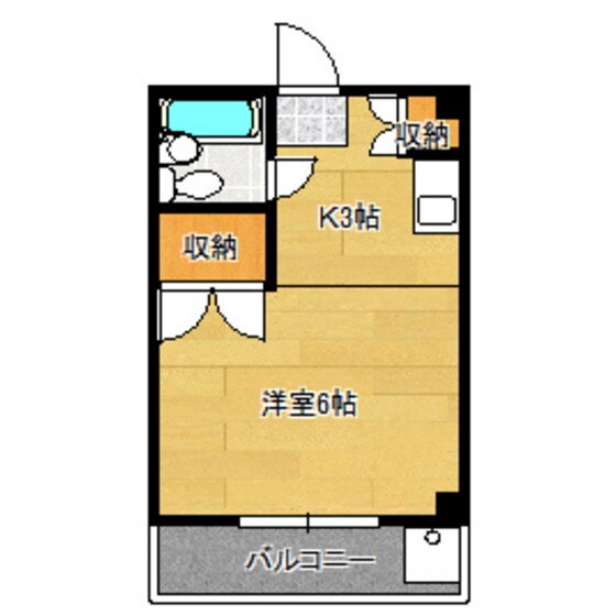 東京都世田谷区若林５ 若林駅 1K マンション 賃貸物件詳細