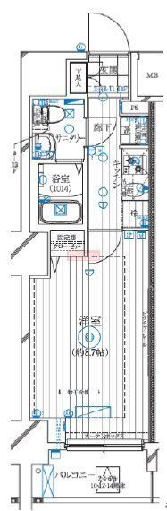 東京都江東区亀戸７ 亀戸駅 1K マンション 賃貸物件詳細