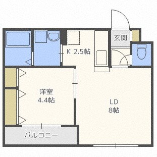 北海道札幌市西区発寒六条１２ 宮の沢駅 1LDK マンション 賃貸物件詳細