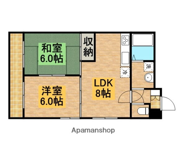 東京都調布市国領町４ 国領駅 2DK マンション 賃貸物件詳細