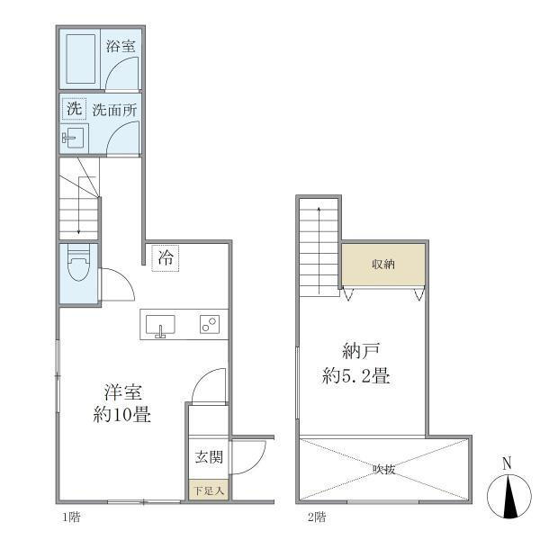 東京都品川区大井３ 西大井駅 ワンルーム 一戸建て 賃貸物件詳細
