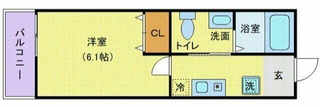 神奈川県大和市中央林間４ 中央林間駅 1K アパート 賃貸物件詳細