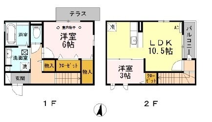 東京都江戸川区北小岩６ 京成小岩駅 2LDK アパート 賃貸物件詳細