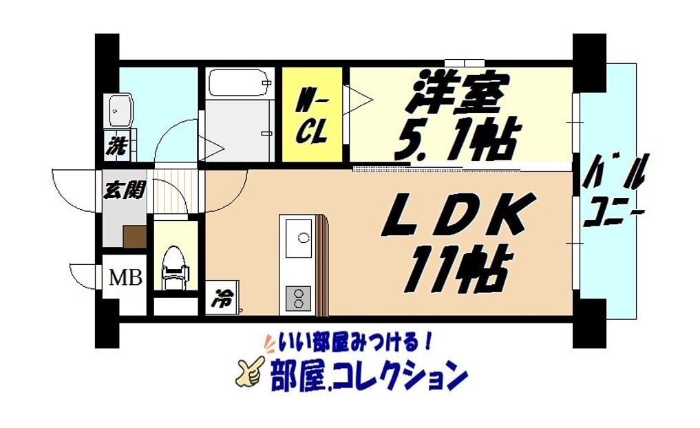 福岡県北九州市小倉北区砂津２ 小倉駅 1LDK マンション 賃貸物件詳細