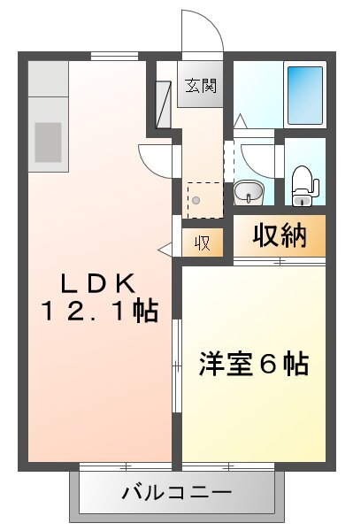 三重県鈴鹿市稲生４ 鈴鹿サーキット稲生駅 1LDK アパート 賃貸物件詳細