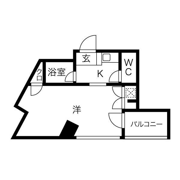 愛知県名古屋市千種区千種２ 吹上駅 1K マンション 賃貸物件詳細