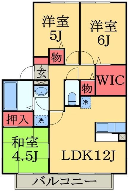 千葉県千葉市若葉区若松町 桜木駅 3LDK アパート 賃貸物件詳細