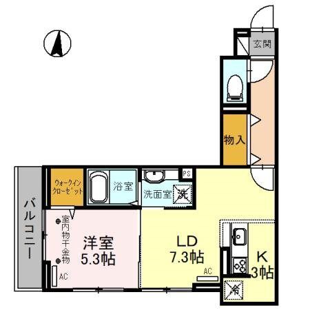 埼玉県所沢市星の宮１ 西所沢駅 1LDK アパート 賃貸物件詳細