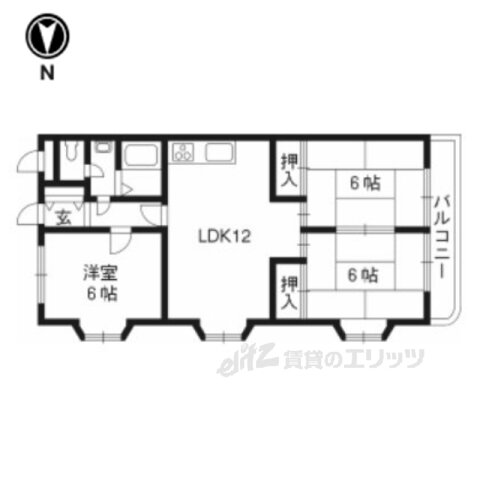 大阪府枚方市養父元町 牧野駅 3LDK マンション 賃貸物件詳細