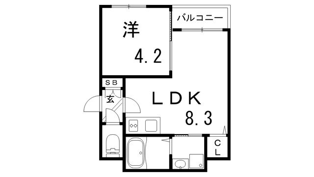 兵庫県神戸市兵庫区浜中町１ 御崎公園駅 1LDK アパート 賃貸物件詳細