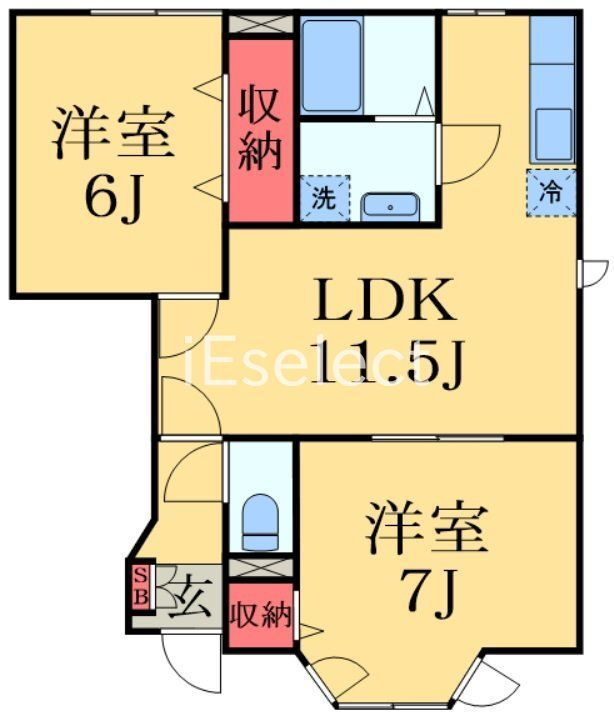 千葉県八街市榎戸 榎戸駅 2LDK アパート 賃貸物件詳細