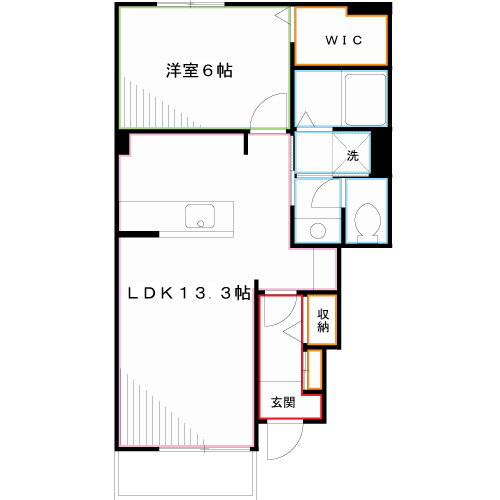 東京都小金井市梶野町３ 東小金井駅 1LDK アパート 賃貸物件詳細