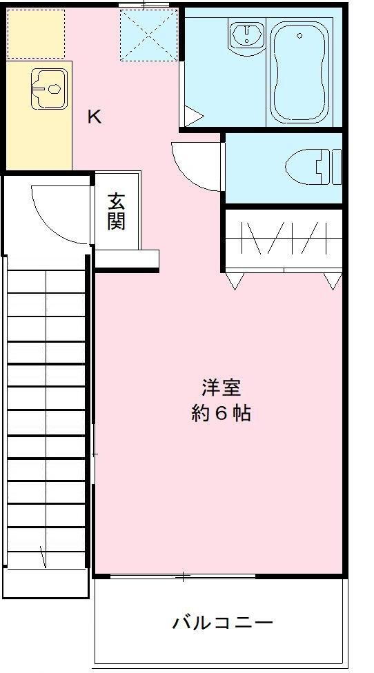 東京都府中市新町１ 府中駅 1K アパート 賃貸物件詳細