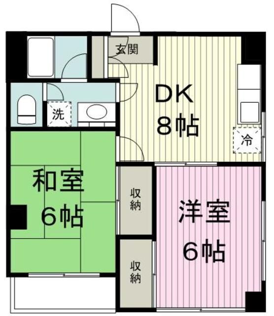 神奈川県横浜市青葉区鉄町 市が尾駅 2DK マンション 賃貸物件詳細