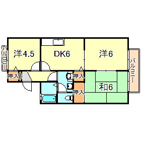 兵庫県神戸市西区南別府４ 人丸前駅 3DK アパート 賃貸物件詳細
