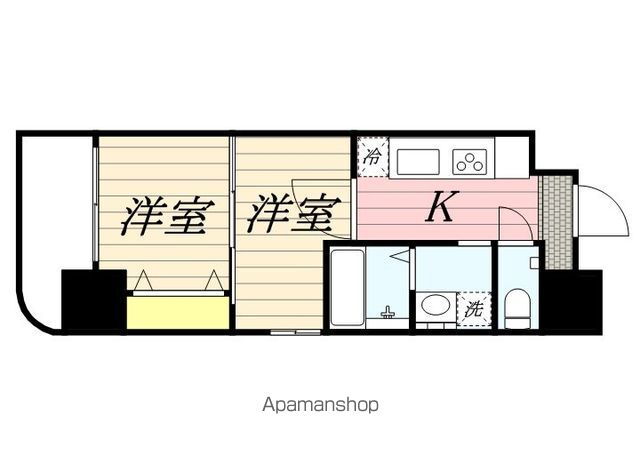 福岡県福岡市東区箱崎ふ頭３ 名島駅 2K マンション 賃貸物件詳細
