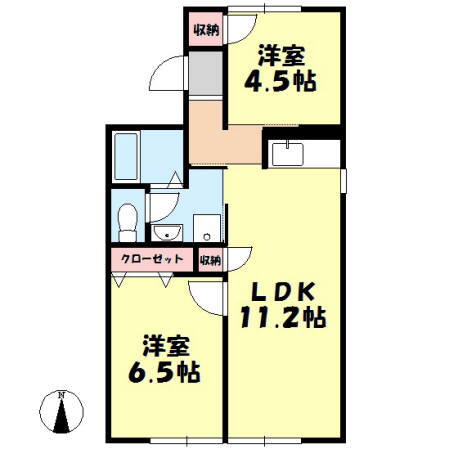 東京都練馬区東大泉６ 大泉学園駅 2LDK アパート 賃貸物件詳細