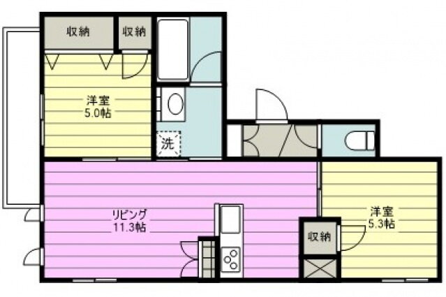 埼玉県富士見市東みずほ台２ みずほ台駅 2LDK マンション 賃貸物件詳細