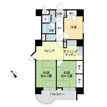 ライオンズマンション本町通 9階 3LDK 賃貸物件詳細