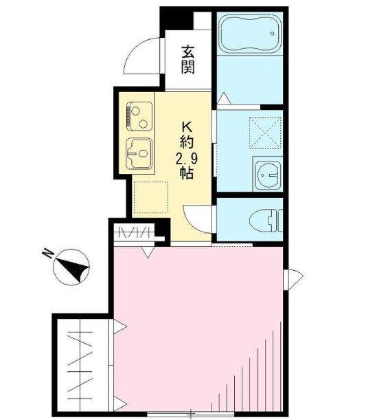 東京都杉並区梅里１ 新高円寺駅 1K アパート 賃貸物件詳細