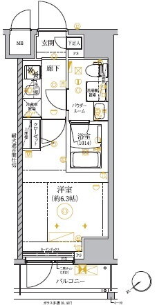 神奈川県横浜市南区宮元町１ 吉野町駅 1K マンション 賃貸物件詳細