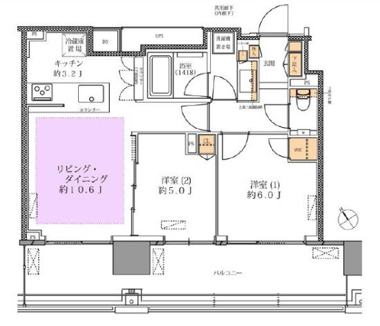 東京都品川区西五反田３ 不動前駅 2LDK マンション 賃貸物件詳細