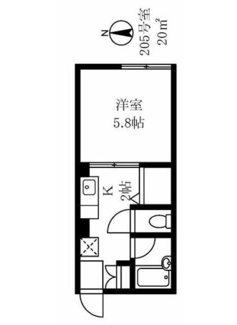 東京都品川区上大崎２ 目黒駅 1K アパート 賃貸物件詳細